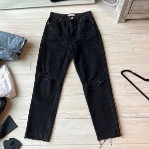 Zara Black Denim Jeans
